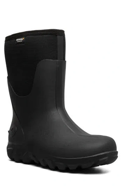 Bogs Classic Seamless Mid Waterproof Boot In Black