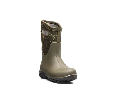 Bogs Classic Seamless Snow Boot Kids' In Dark Green