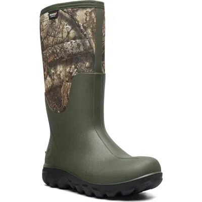 Bogs Classic Seamless Tall Waterproof Boot In Green