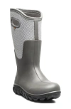 Bogs Classic Seamless Tall Waterproof Boot In Gray