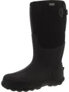 Bogs Clsc High Ajc Mens Tall Pull On Rain Boots In Black