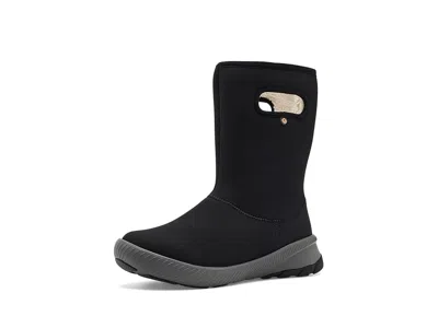 Bogs Coral Tall Women's Rain Boots Black/gray: 6 M, Canvas
