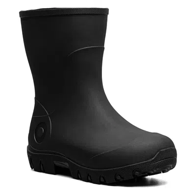 Bogs Essential Mid 73159-001 Kids Black Waterproof Pull On Rain Boots Rhs9043