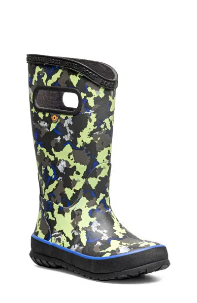 Bogs Kids'  Glitter Waterproof Rain Boot In Multi