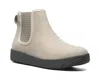 Bogs Kicker 72777-279 Chelsea Boots Women's Oatmeal Leather Ankle Jobb653 In Neutral