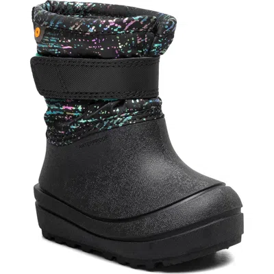 Bogs Kids' Baby Snow Shell Waterproof Boot In Black