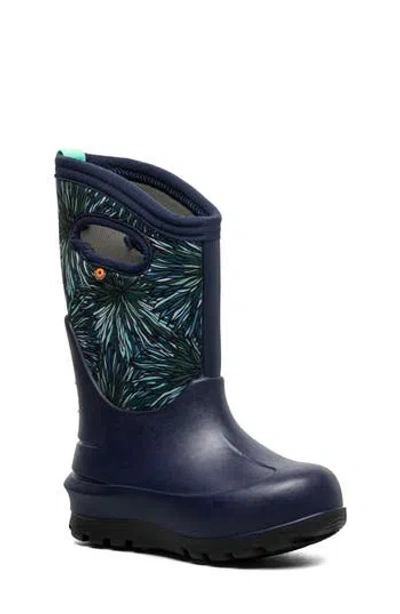 Bogs Kids' Neo-classic Fireworks Waterproof Boot In Navy Multi