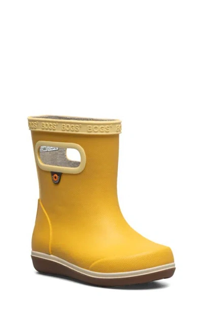 Bogs Kids' Skipper Ii Waterproof Rain Boot In Yellow