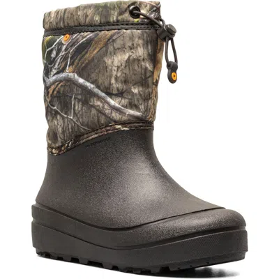 Bogs Kids' Snow Shell Waterproof Camo Boot In Multi