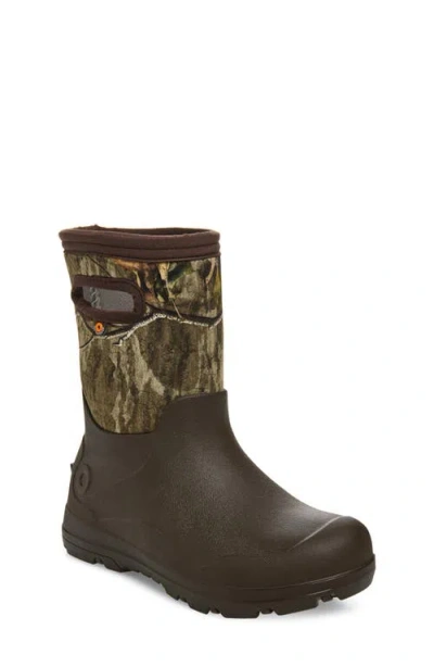 Bogs Kids' York Seamless Waterproof Insulated Boot In Brown