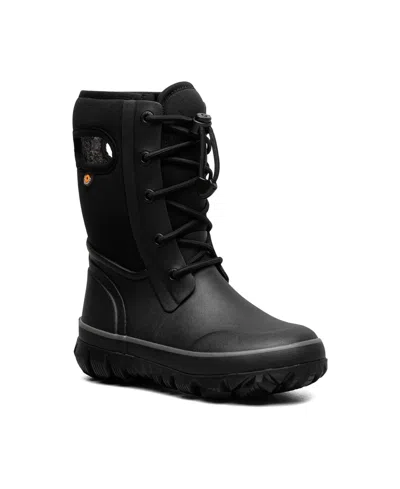 Bogs Kids' Little And Big Boys Arcata Ii Lace Boot In Black