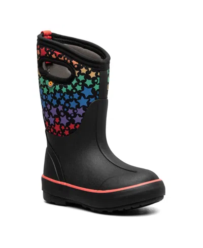 Bogs Kids' Little And Big Boys Classic Ii Boots In Black Multi