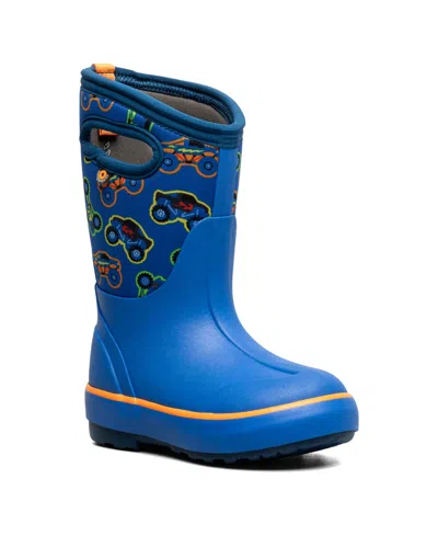 Bogs Kids' Little And Big Boys Classic Ii Boots In Strong Blue
