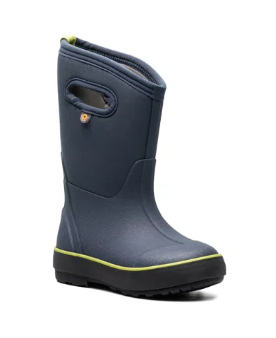 Bogs Kids' Little And Big Boys Classic Ii Textured Boots In Navy
