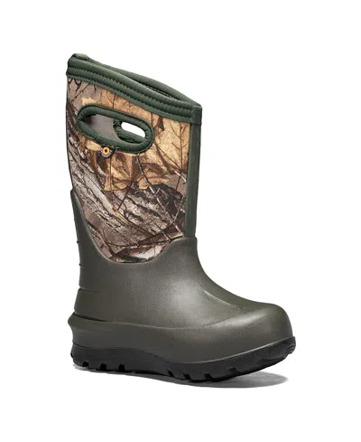 Bogs Kids' Little And Big Boys Neo Classic Boot In Dark Green