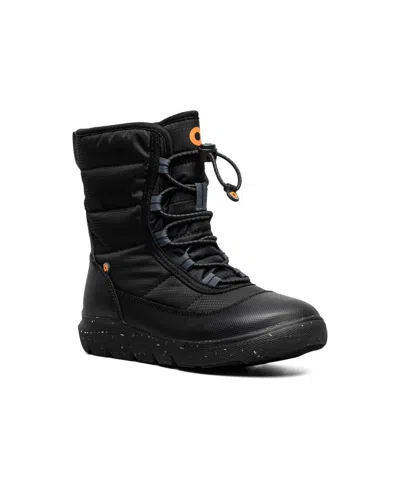 Bogs Kids' Little And Big Boys Skyline Snow Boot In Black