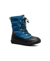 Bogs Little And Big Boys Skyline Snow Boot In Blue Opal