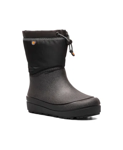 Bogs Kids' Little And Big Boys Snow Shell Boot In Black