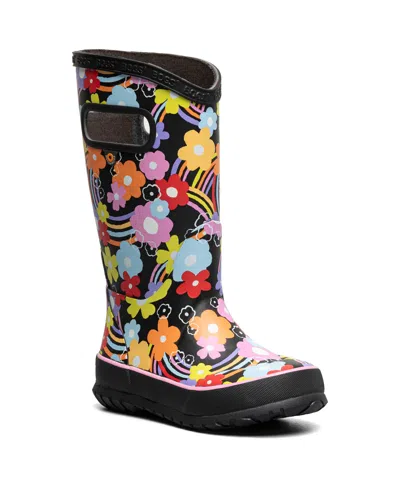 Bogs Kids' Little And Big Girls Rain Boot In Bright Multi
