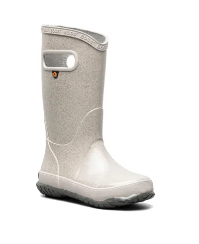 Bogs Kids' Unisex Glitter Rain Boots - Toddler In Silver