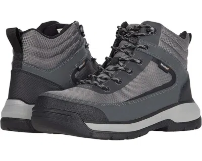 Bogs Men's  Shale Mid 72673ct-062 Gray Black Composite Toe Work Boots Dwa2054