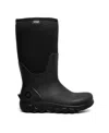 Bogs Clsc High Ajc Mens Tall Pull On Rain Boots In Black