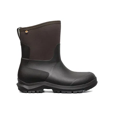 Bogs Men's Sauvie Basin Ii Waterproof Boot In Brown In Black