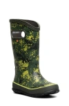 Bogs Microcamo Print Waterproof Rain Boot In Green Multi