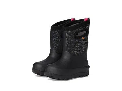 Bogs Neo - Classic Metallic Fleck (toddler/little Kid/big Kid) Kids Shoes Black : 6 Big Kid M, Synthetic