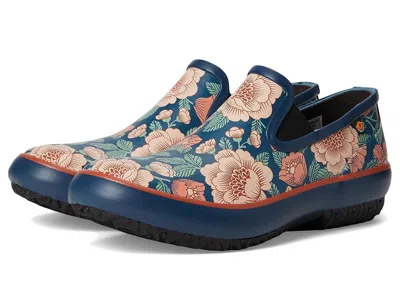 Bogs Patch Slip On Tapestry Floral In Blue