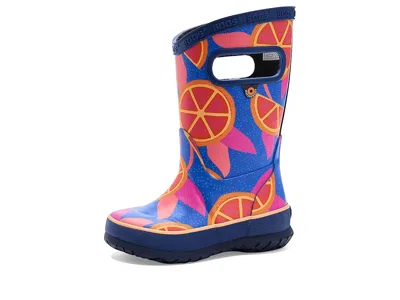 Bogs Rain Boot Summer Fruit (little Kid/big Kid) Kids Shoes Blue : 8 Little Kid M, Rubber
