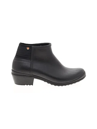 Pre-owned Bogs Rain Boots In Black