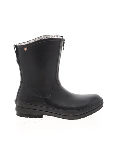 Pre-owned Bogs Rain Boots In Black