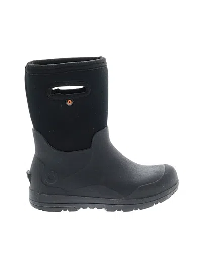 Pre-owned Bogs Kids' Rain Boots In Black