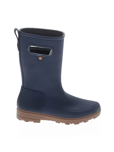 Pre-owned Bogs Kids' Rain Boots In Blue