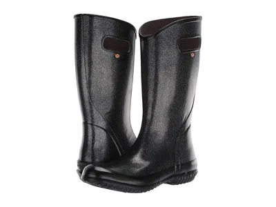 Bogs Rain Boots Glitter In Black