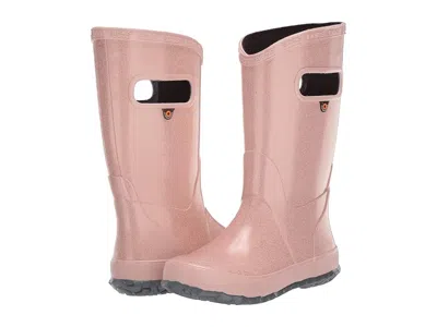 Bogs Rain Boots Glitter (toddler/little Kid/big Kid) Kids Shoes Rose Gold : 6 Big Kid M, Rubber