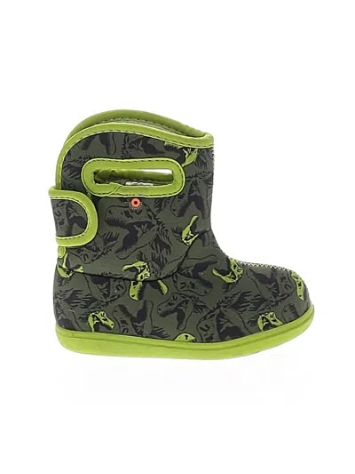 Pre-owned Bogs Kids' Rain Boots In Green