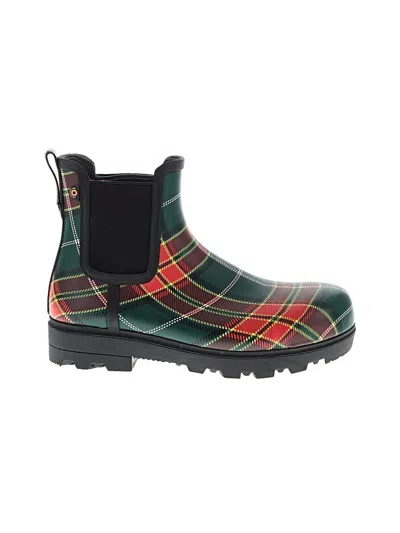 Pre-owned Bogs Rain Boots In Green