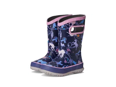 Bogs Rainboot Rodeo Horses (toddler/little Kid/big Kid) Kids Shoes Purple : 6 Big Kid M, Rubber/textile