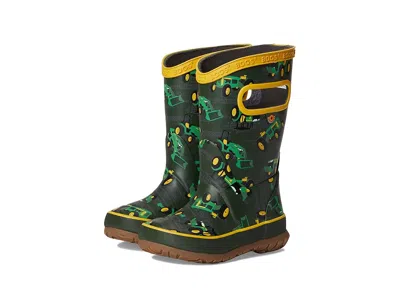 Bogs Rainboot Tractor (toddler/little Kid/big Kid) Kids Shoes Dark Green : 6 Big Kid M, Textile