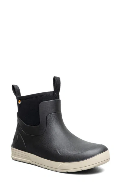 Bogs Rockaway Seamless Waterproof Chelsea Rain Boot In Black