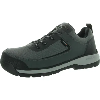 Bogs Shale Mens Leather Lifestyle Work & Safety Shoes In Grey