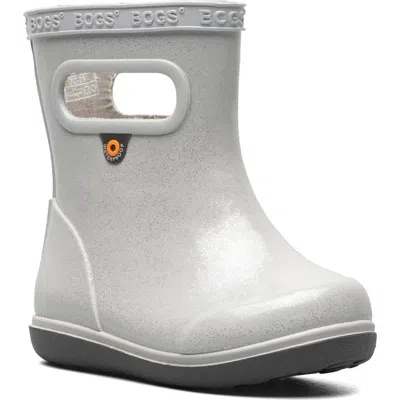 Bogs Skipper Ii Waterproof Rain Boot In Silver