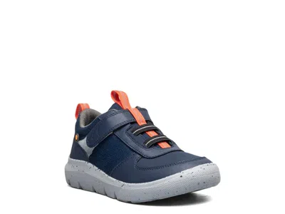 Bogs Skyline Kicker Low Sneaker Kids' In Navy