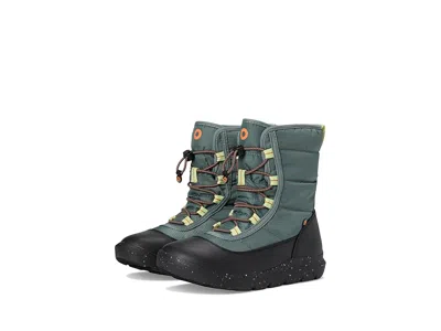Bogs Skyline Snowcata (toddler/little Kid/big Kid) Kids Shoes Dark Spruce : 6 Big Kid M, Rubber In Green
