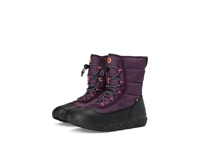Bogs Skyline Snowcata (toddler/little Kid/big Kid) Kids Shoes Plum : 6 Big Kid M, Rubber In Purple