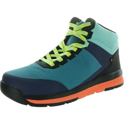 Bogs Slate Mid Ct Mens Composite Toe Slip Resistant Work & Safety Boots In Multi