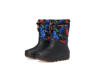 Bogs Snow Shell Boots - Real Dino (toddler/little Kid/big Kid) Kids Shoes Black : 6 Big Kid M, Rubber