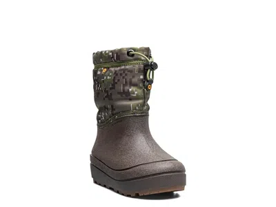 Bogs Snow Shell Snow Boot Kids' In Dark Green